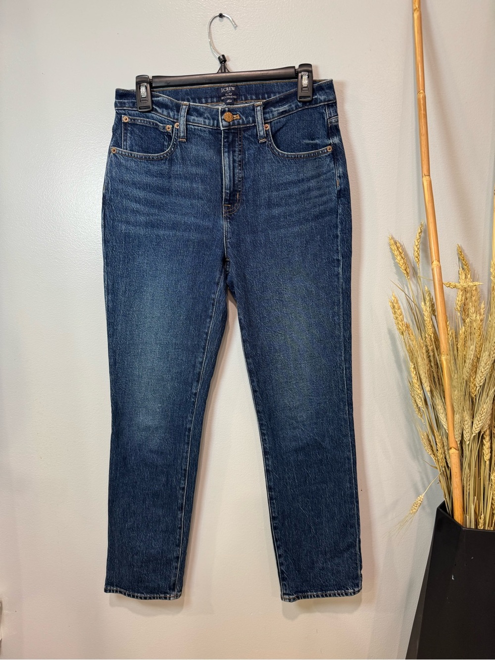 J.CREW Women's Slim Boyfriend Jeans Blue Size 27 Style #CB361
